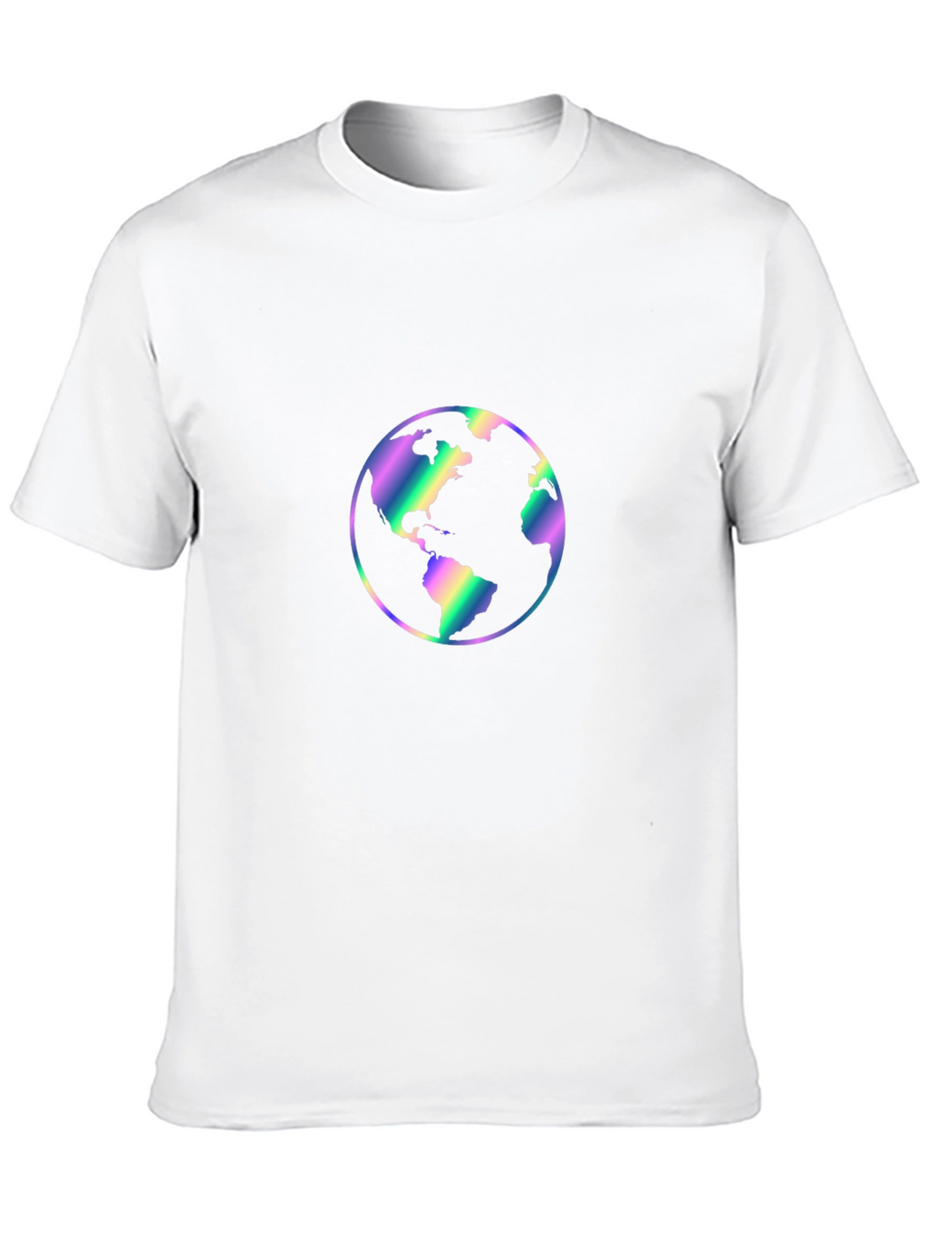 World Graphic Black T-Shirt