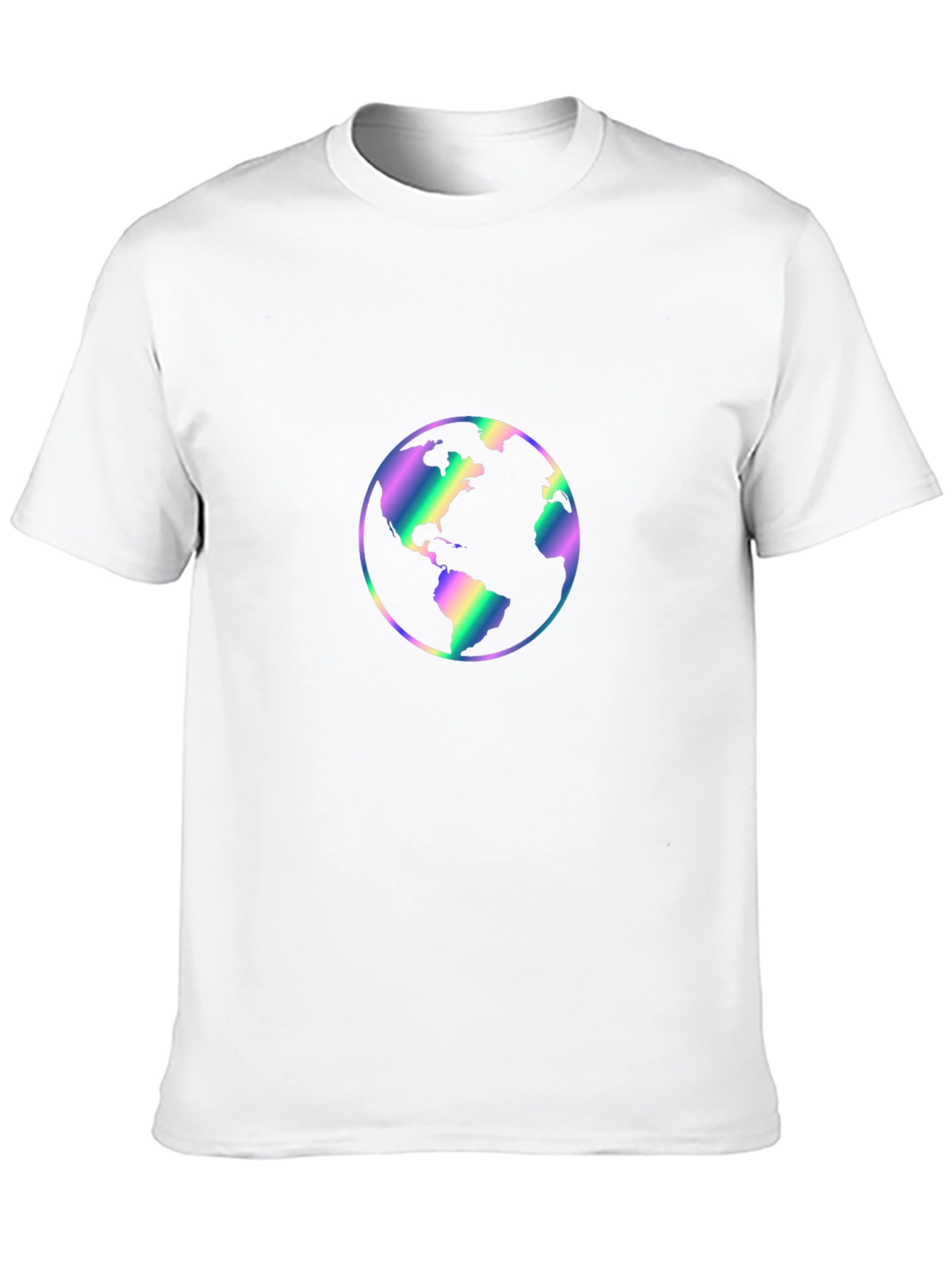 World Graphic Black T-Shirt