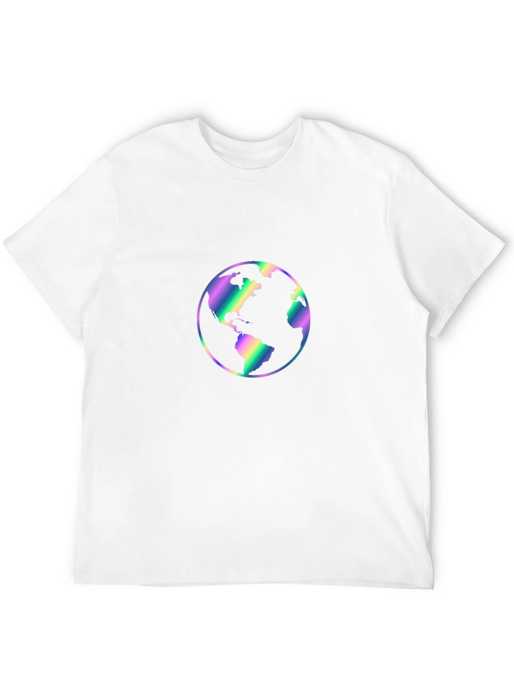 World Graphic Black T-Shirt