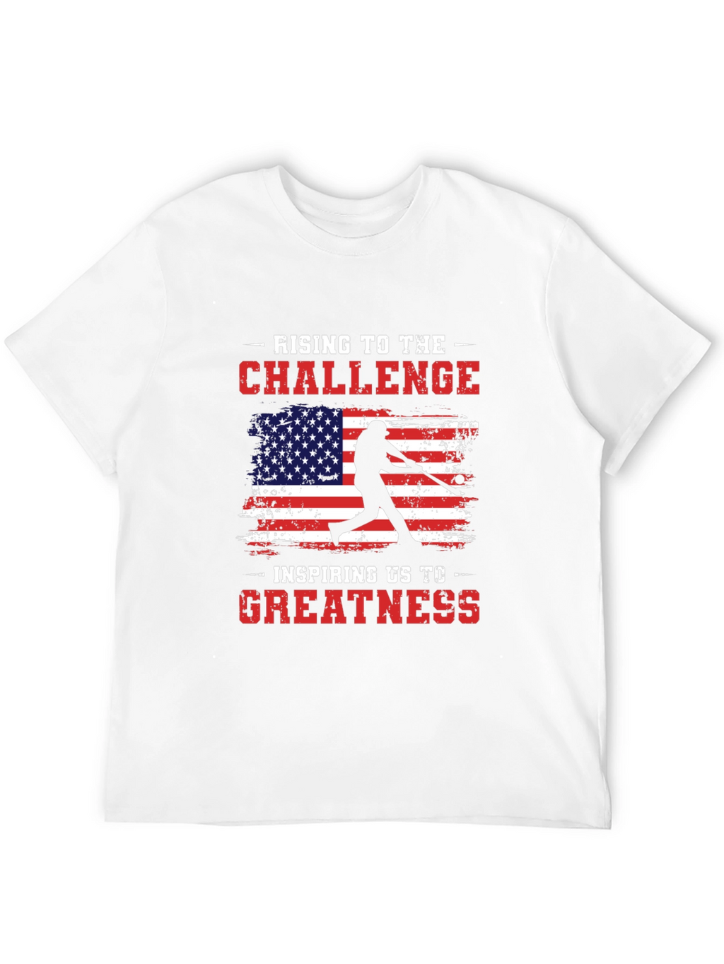 Rising to the Challenge Baseball Tee