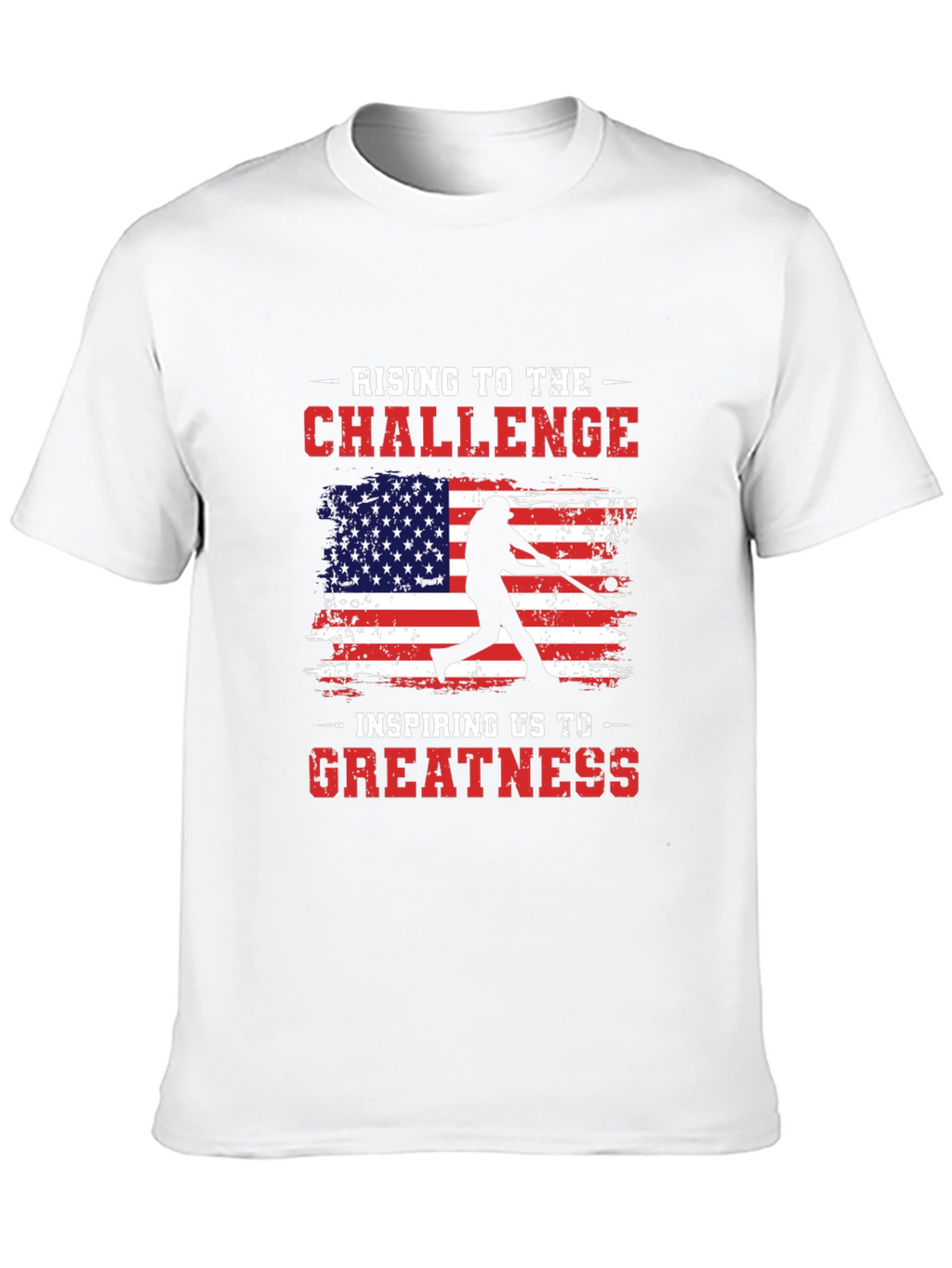 Rising to the Challenge Baseball Tee