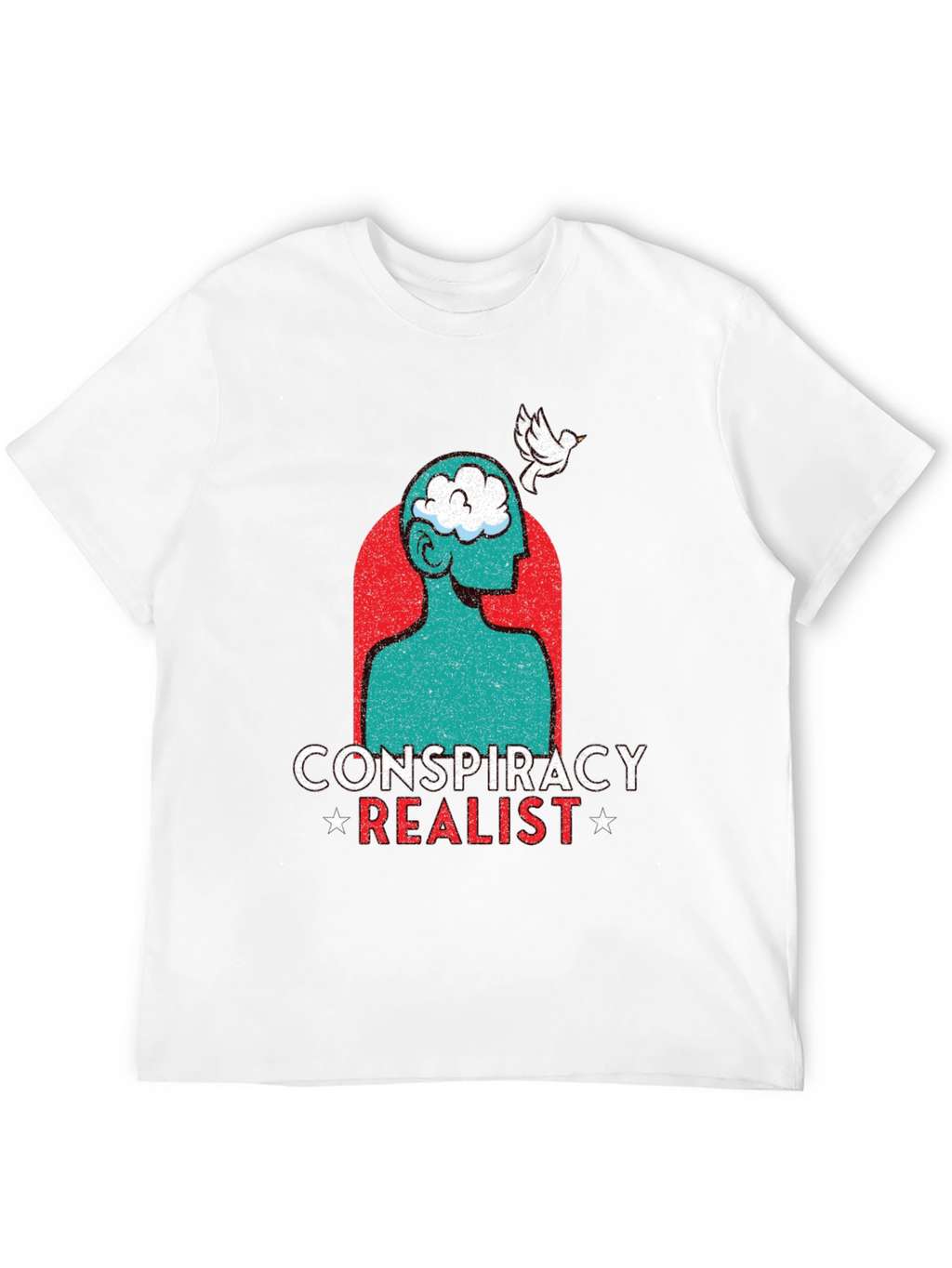 Conspiracy Realist Graphic T-Shirt