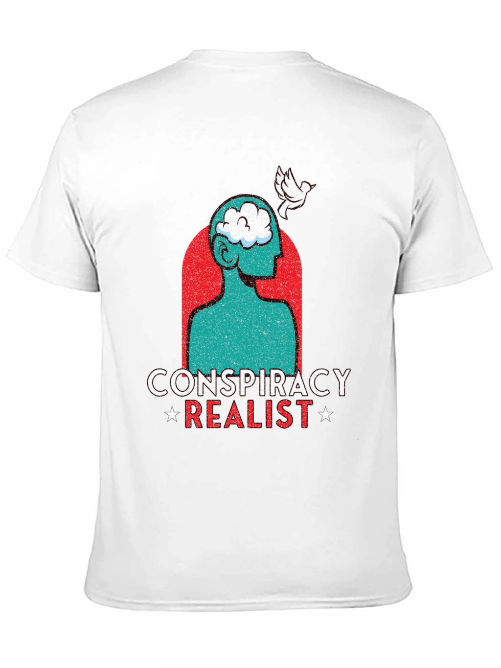 Conspiracy Realist Graphic T-Shirt