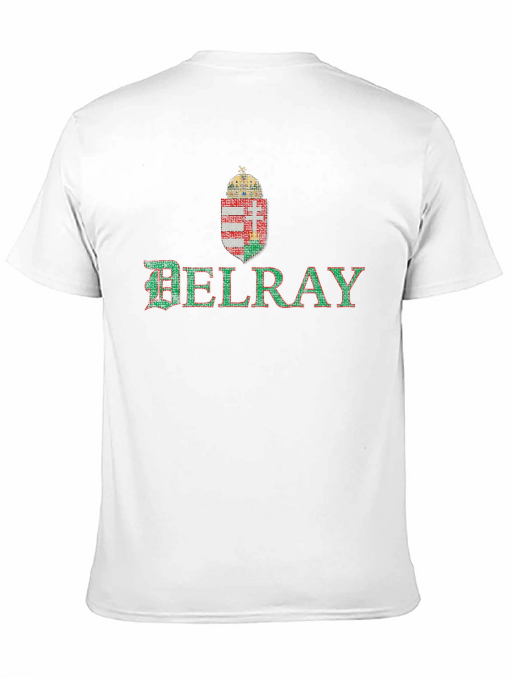 Delray T-Shirt - Hungarian Crest Graphic Tee