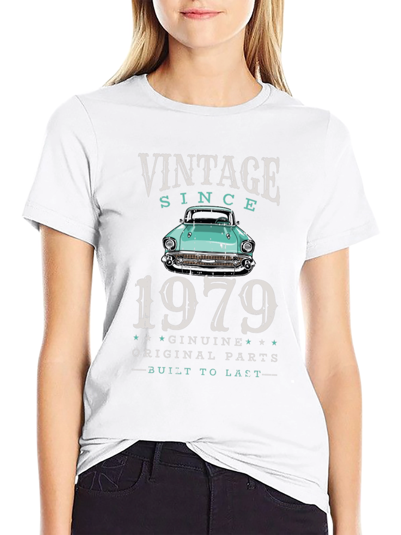 Vintage Since 1979 Car T-Shirt