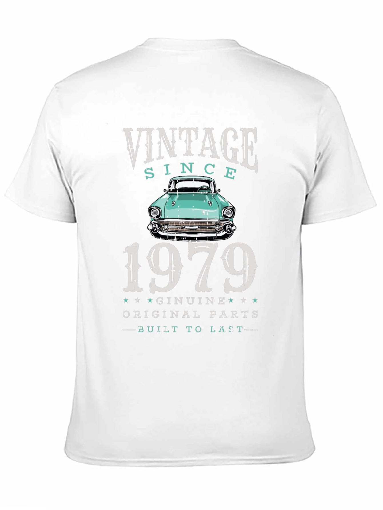 Vintage Since 1979 Car T-Shirt