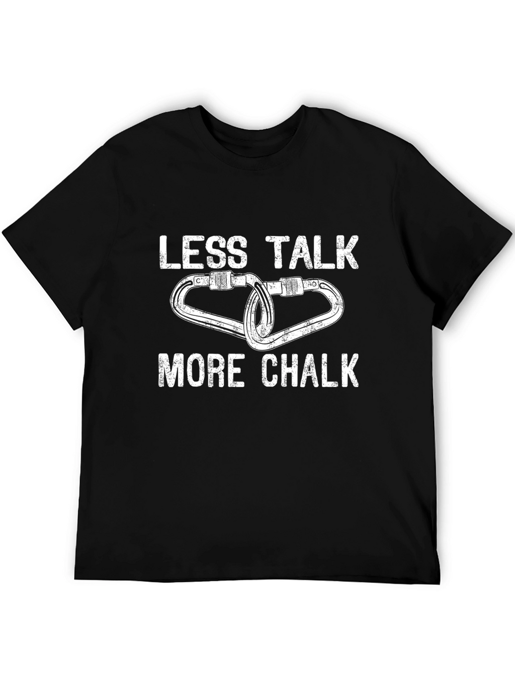Less Talk More Chalk Climbing T-Shirt