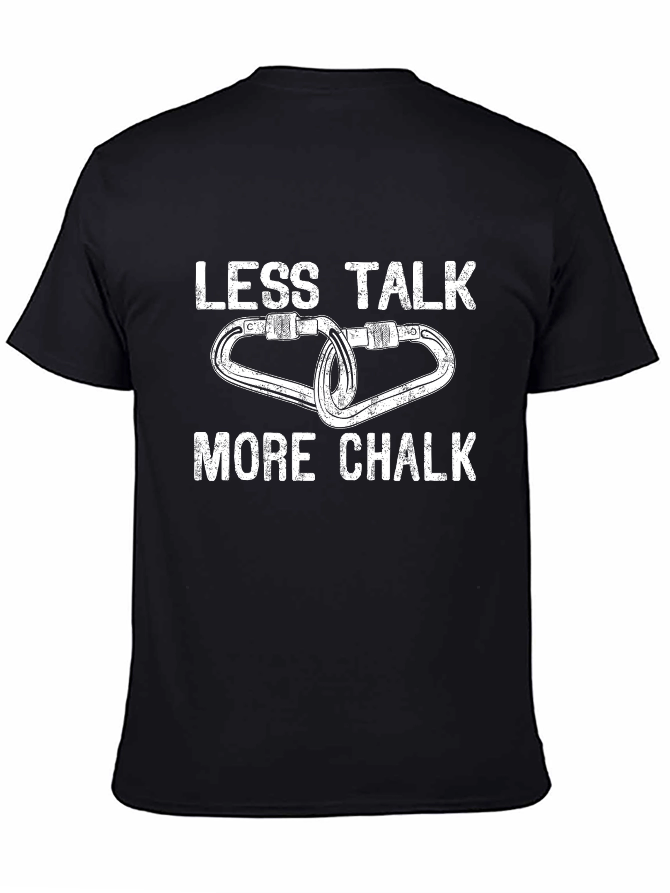 Less Talk More Chalk Climbing T-Shirt
