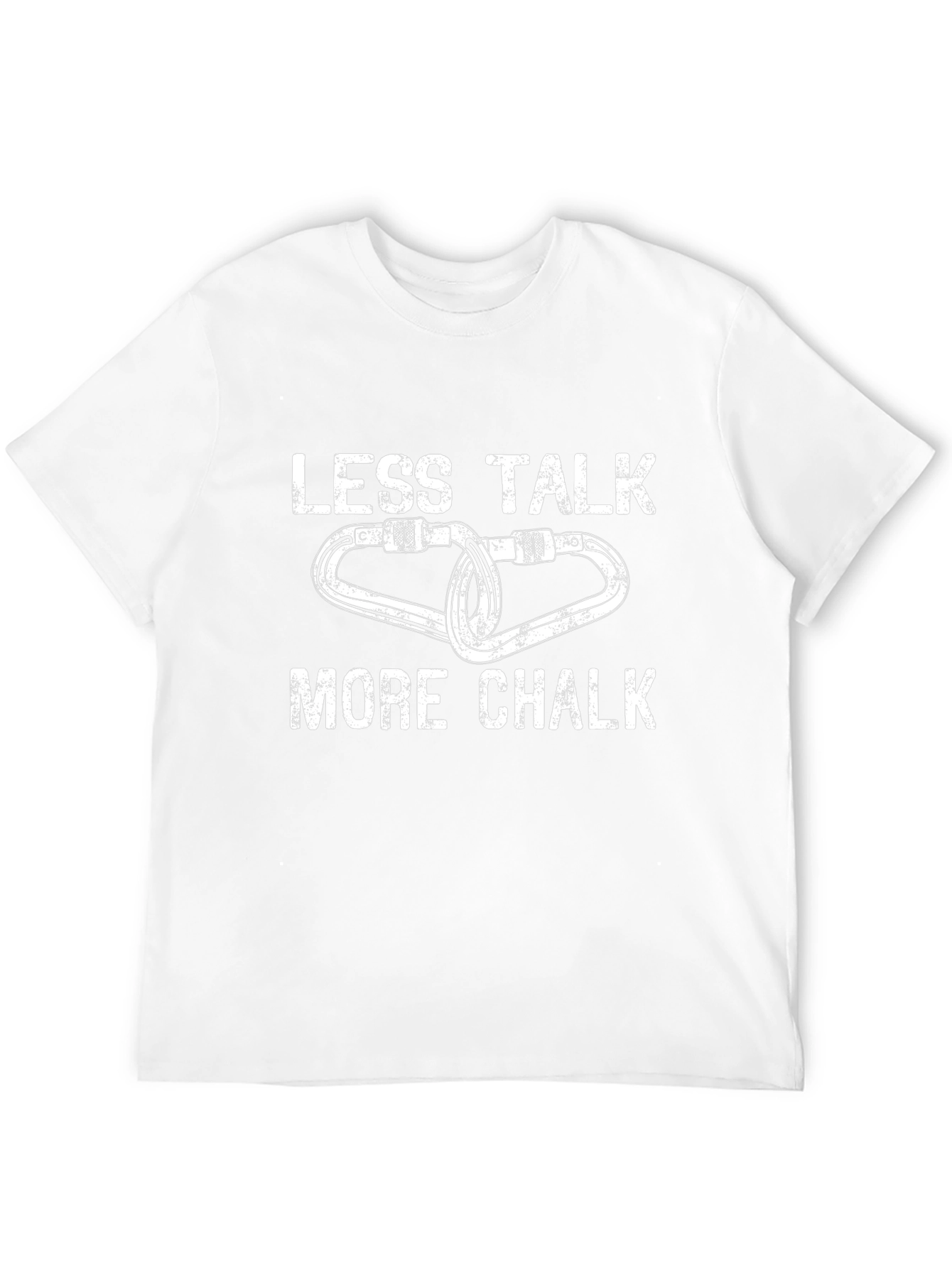 Less Talk More Chalk Climbing T-Shirt