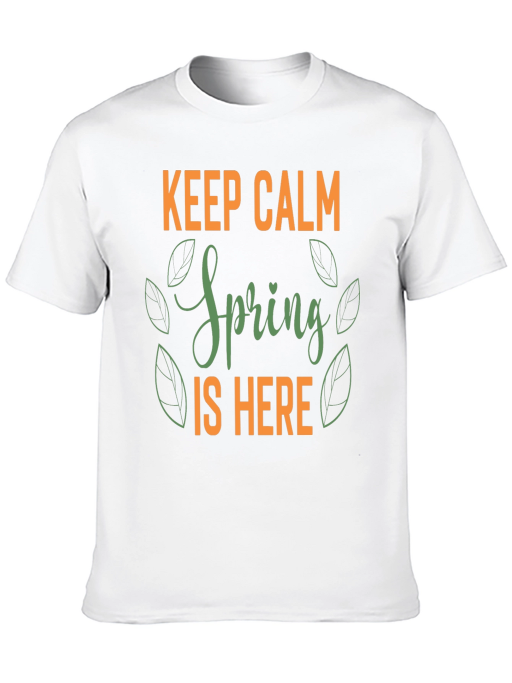 Keep Calm Spring is Here Graphic Tee