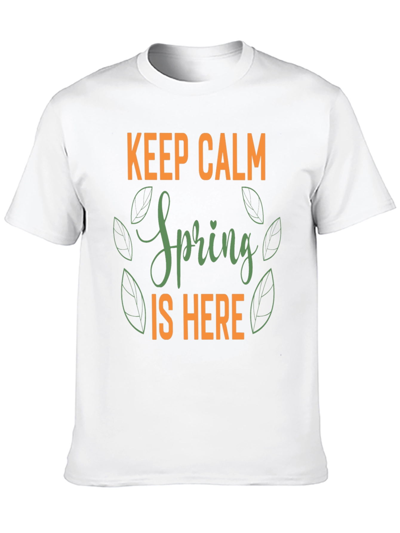 Keep Calm Spring is Here Graphic Tee