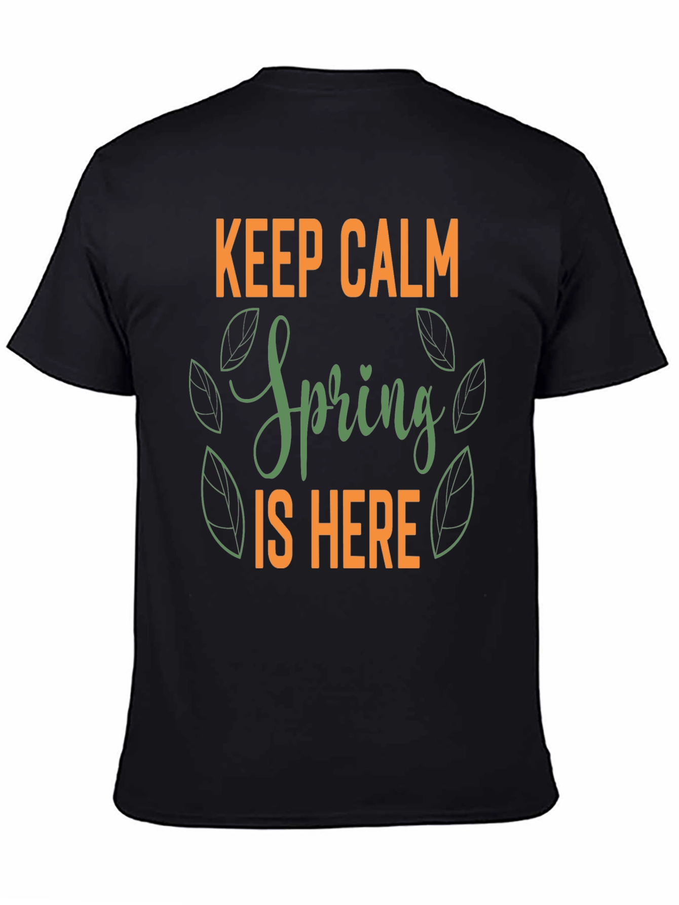 Keep Calm Spring is Here Graphic Tee