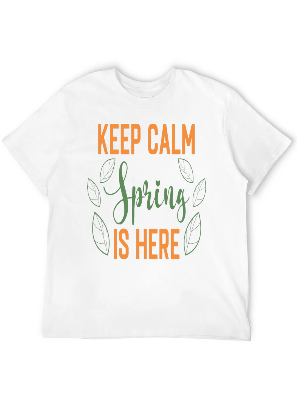 Keep Calm Spring is Here Graphic Tee