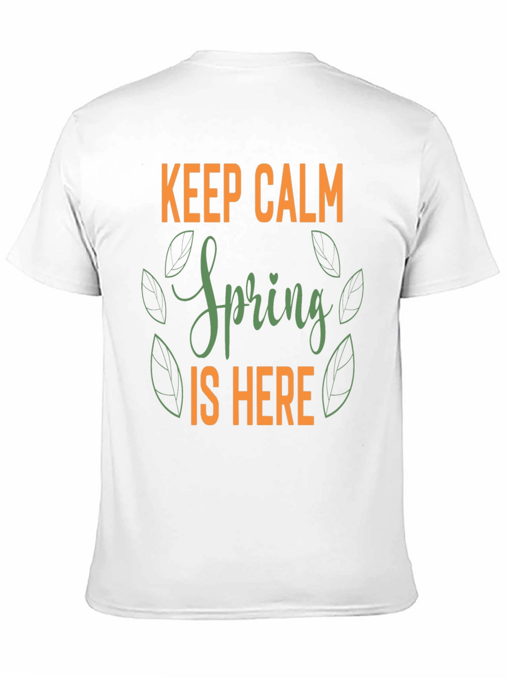 Keep Calm Spring is Here Graphic Tee