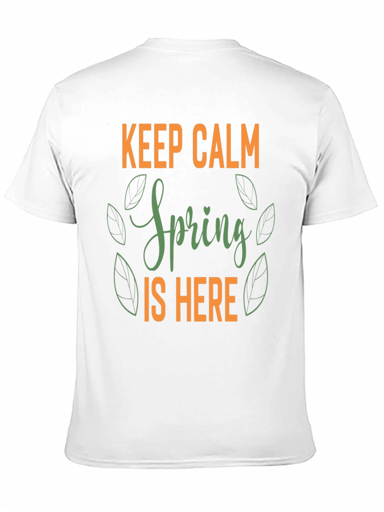 Keep Calm Spring is Here Graphic Tee