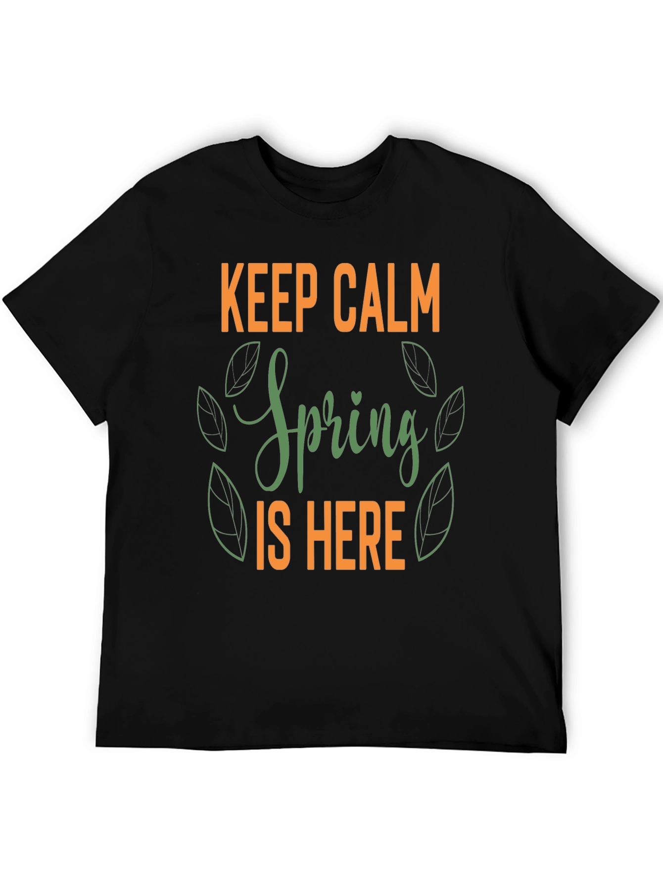 Keep Calm Spring is Here Graphic Tee