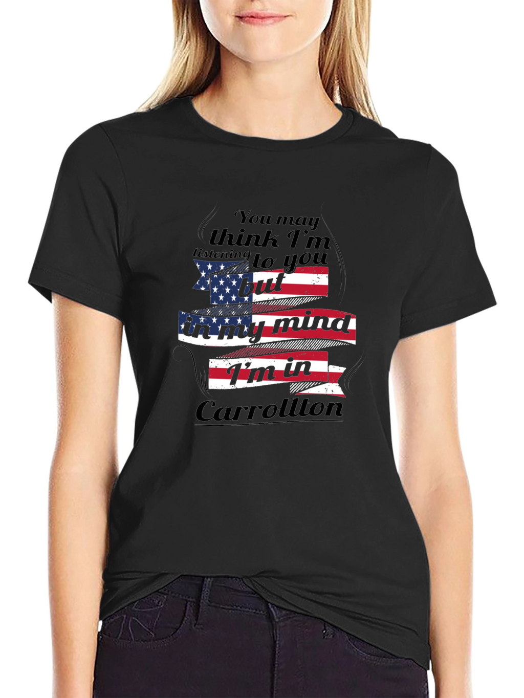 Carrollton Mind T-Shirt - USA Flag Design