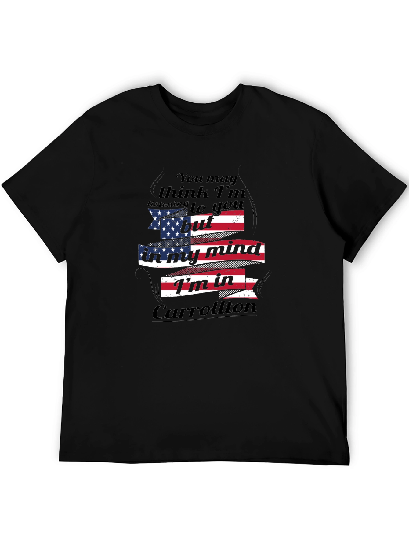 Carrollton Mind T-Shirt - USA Flag Design