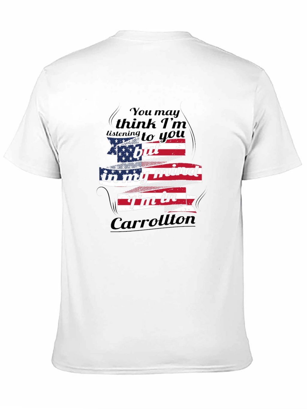 Carrollton Mind T-Shirt - USA Flag Design