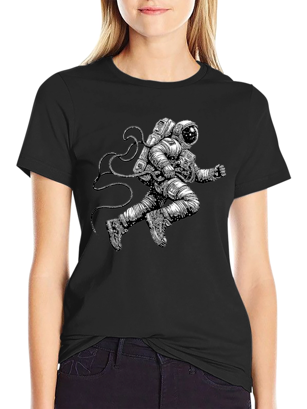 Astronaut Graphic Tee - Space Explorer T-Shirt