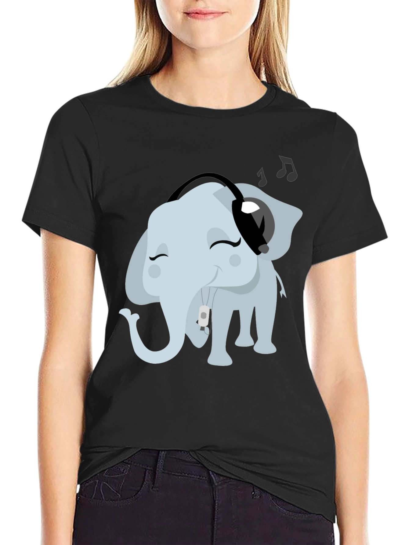 Cool Elephant Tunes T-Shirt