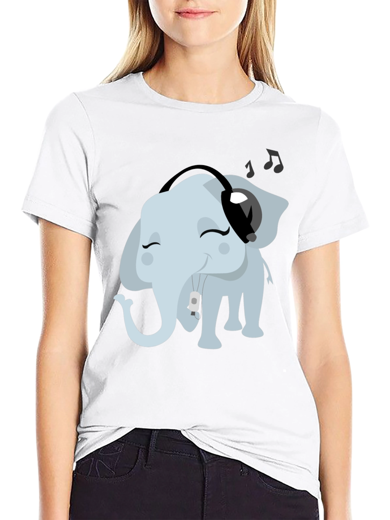 Cool Elephant Tunes T-Shirt