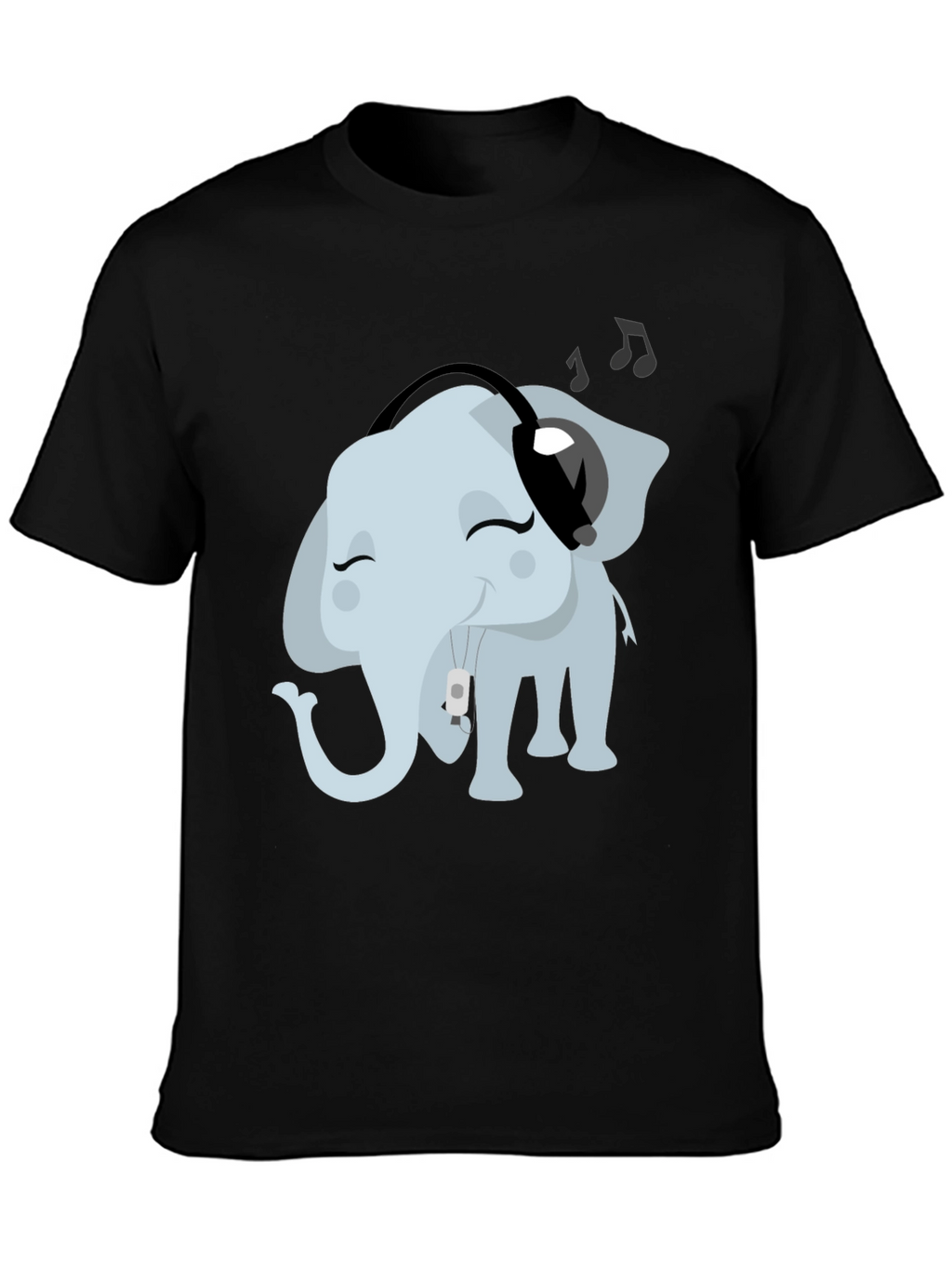 Cool Elephant Tunes T-Shirt