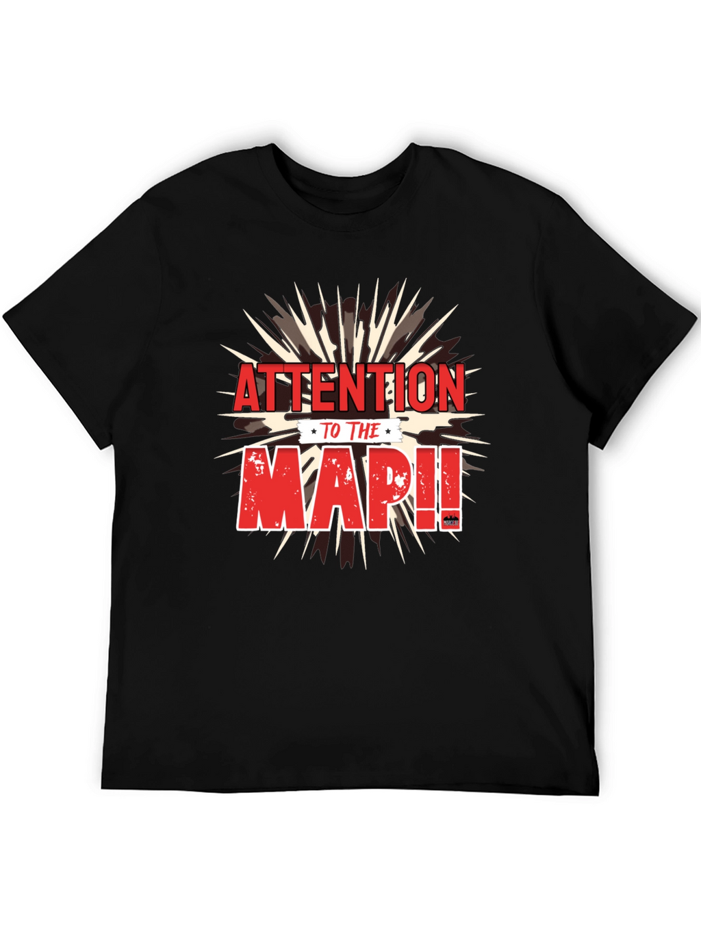 Attention To The Map! Graphic Tee