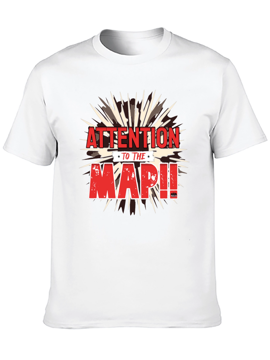 Attention To The Map! Graphic Tee