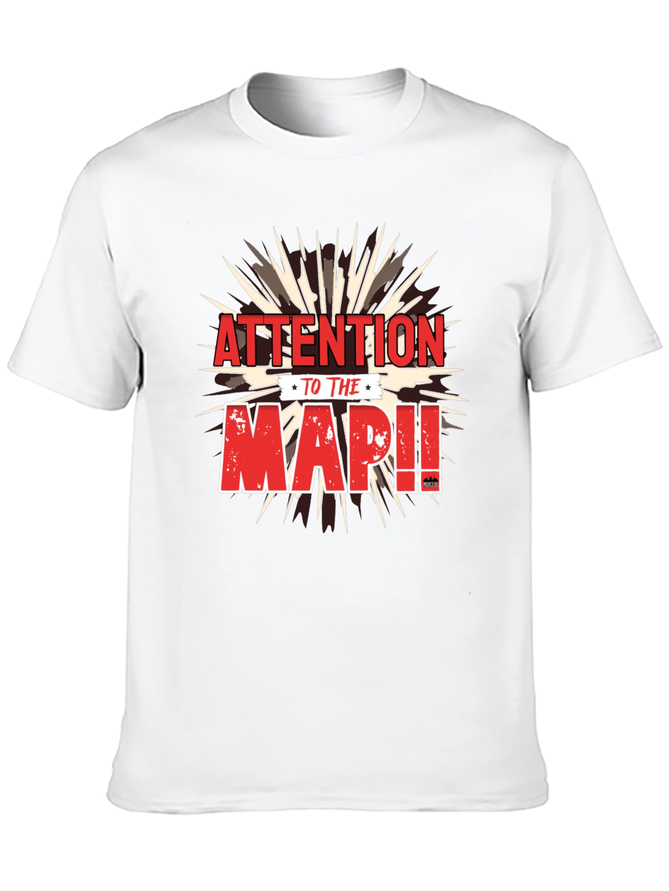 Attention To The Map! Graphic Tee