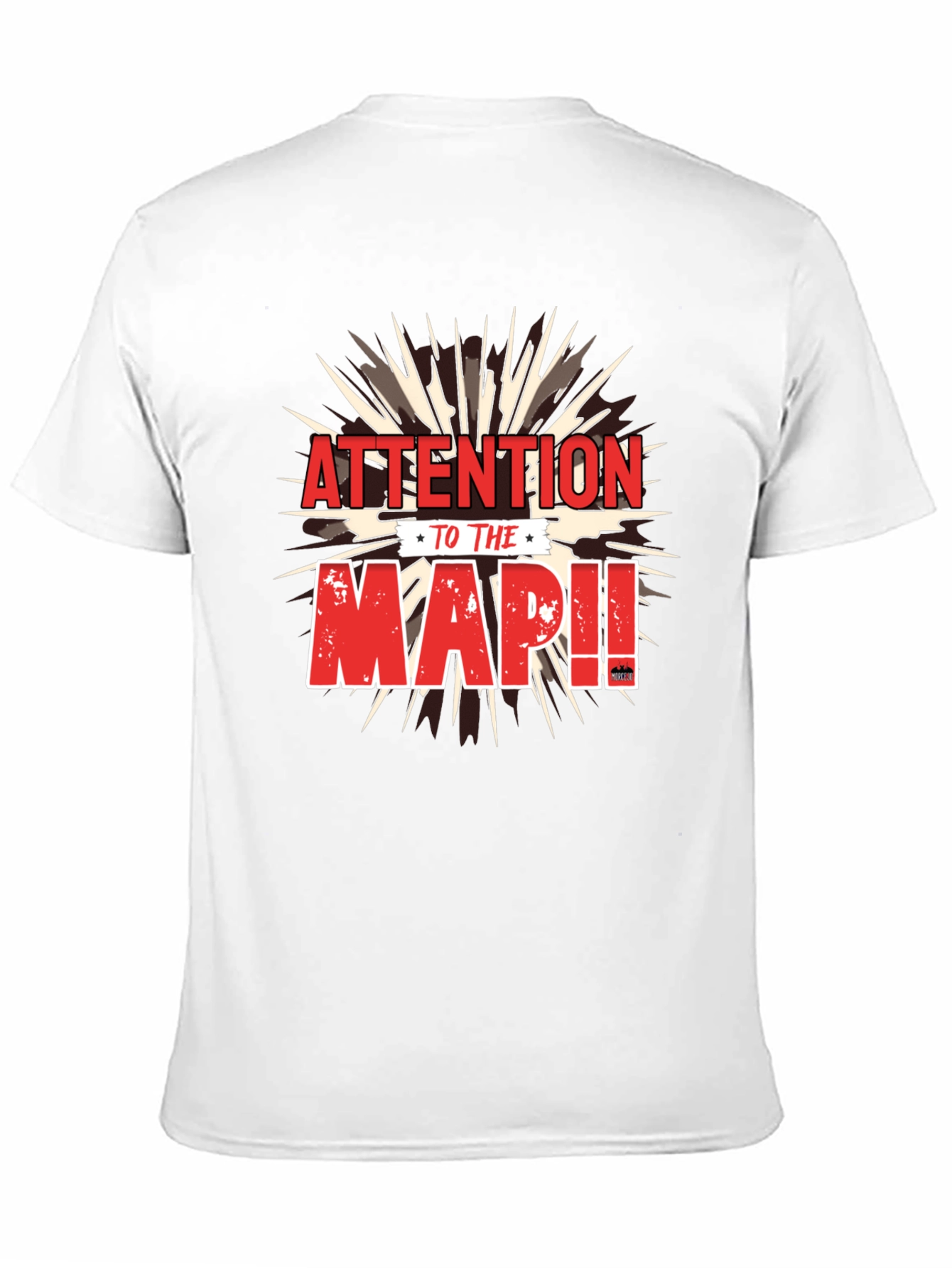Attention To The Map! Graphic Tee