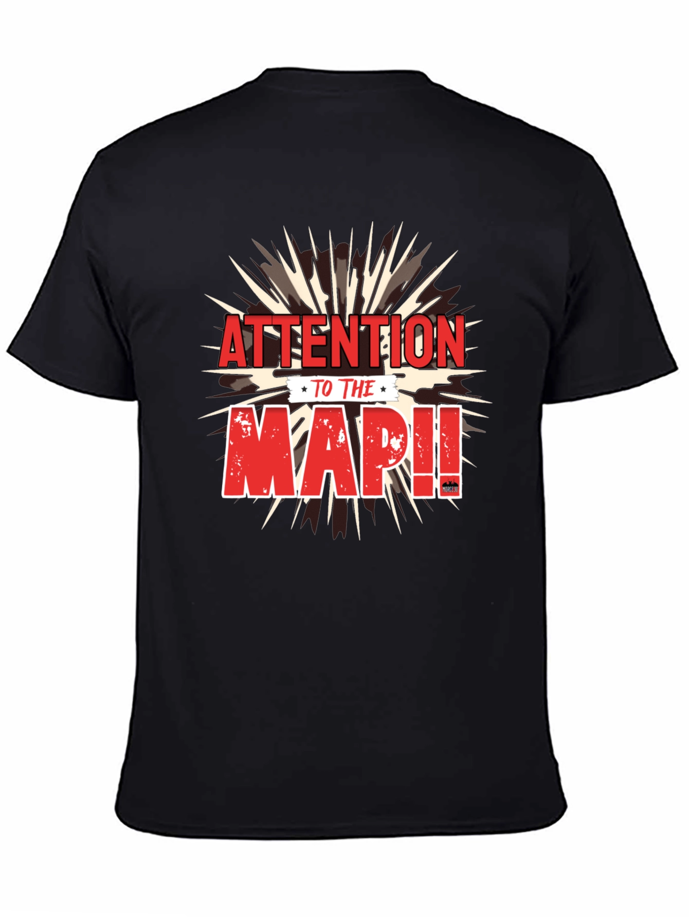 Attention To The Map! Graphic Tee