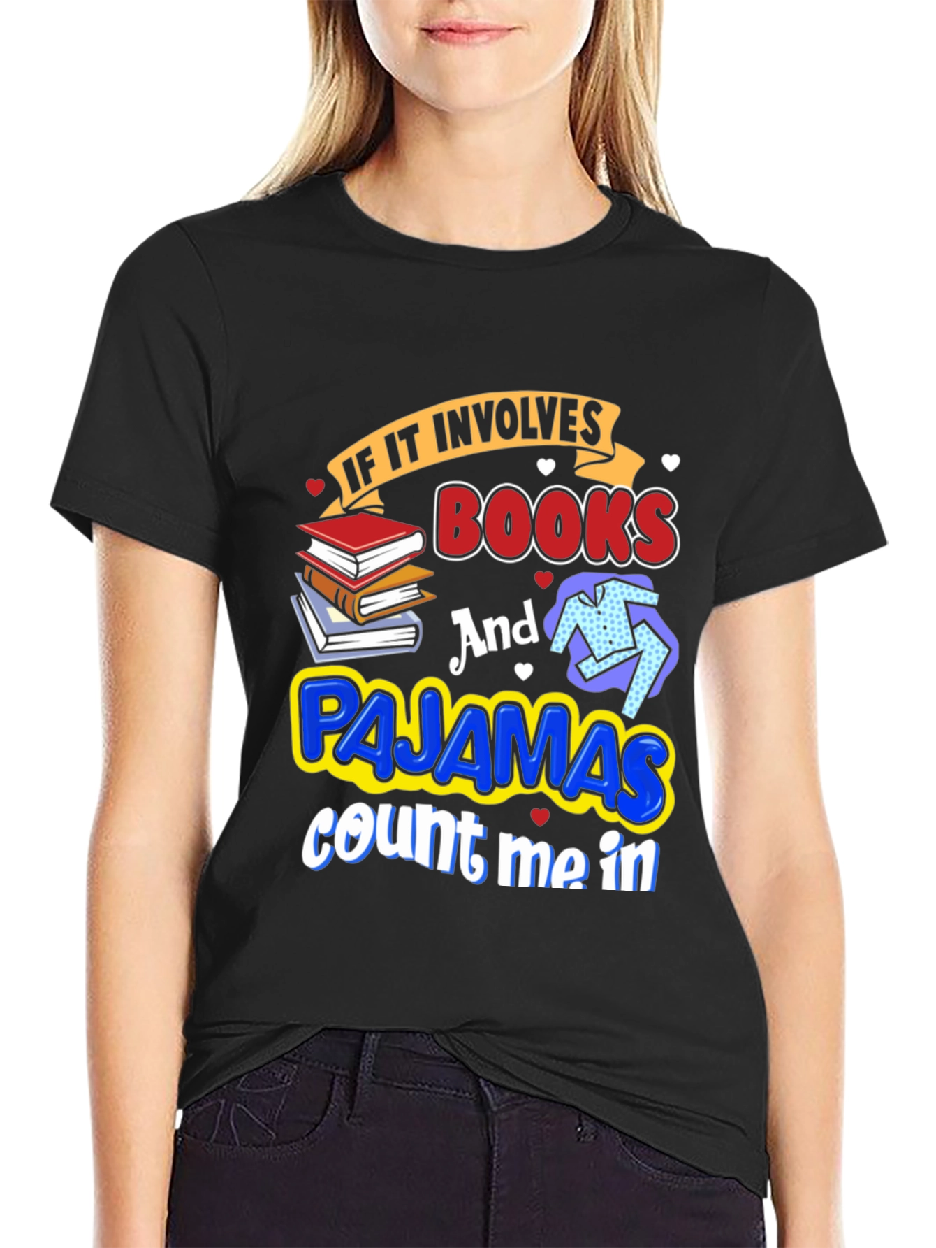 Books and Pajamas T-Shirt