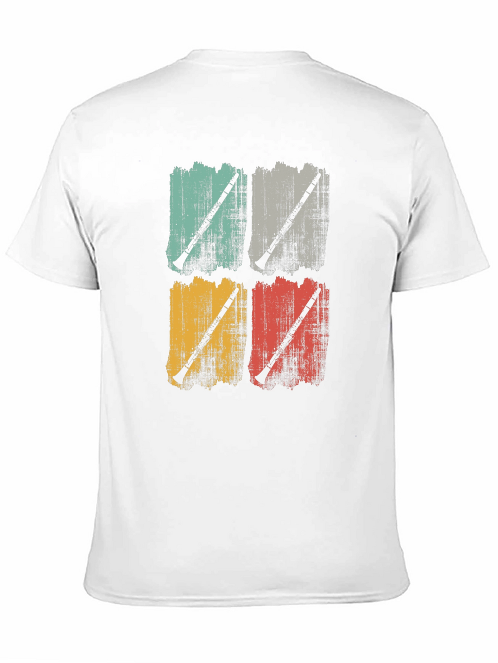 Retro Clarinet T-Shirt - Music Lover Tee