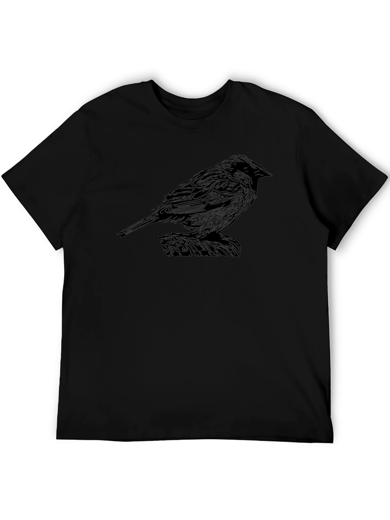 Black Bird Graphic T-Shirt