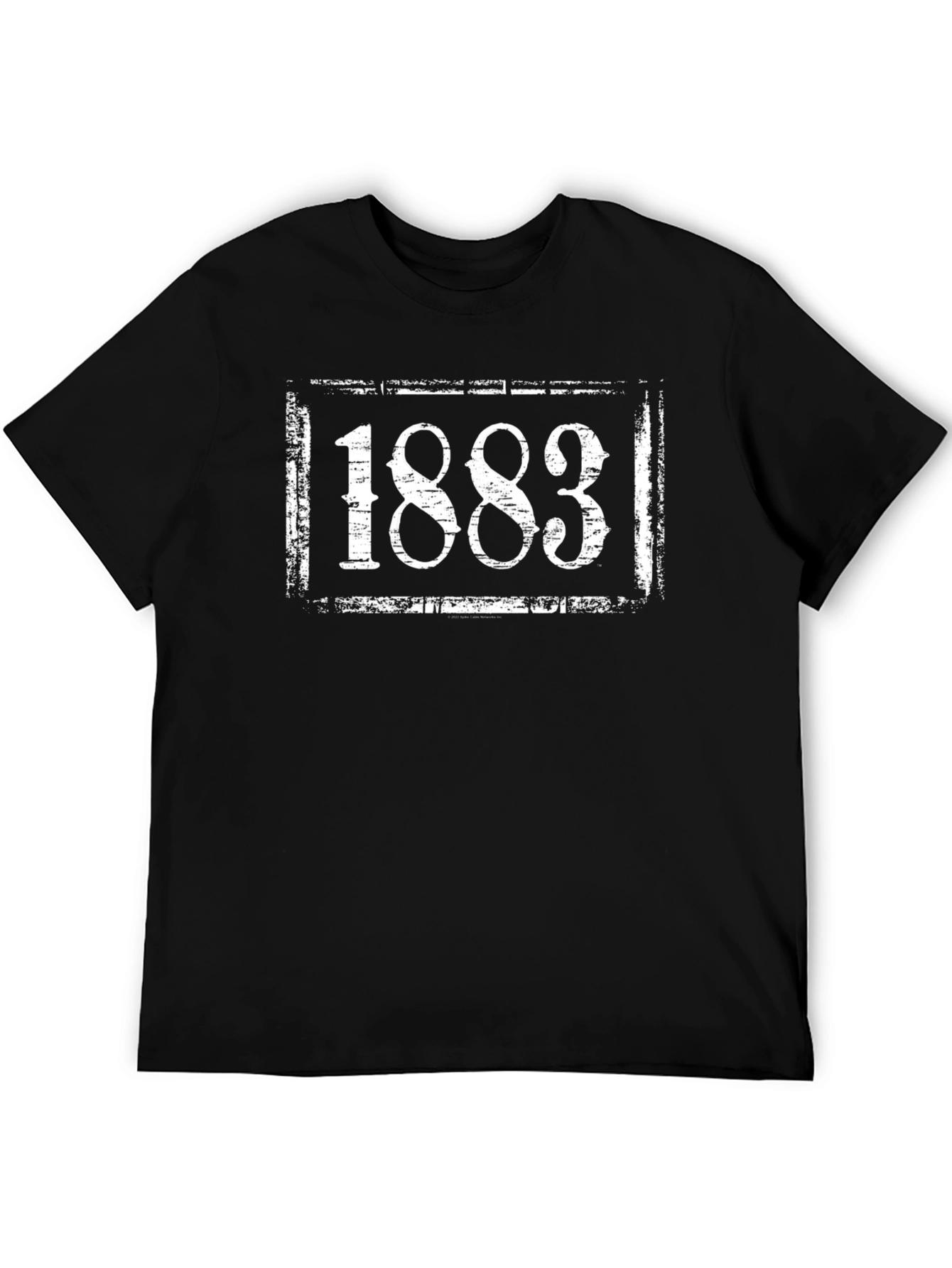 Vintage 1883 Graphic Tee - Black