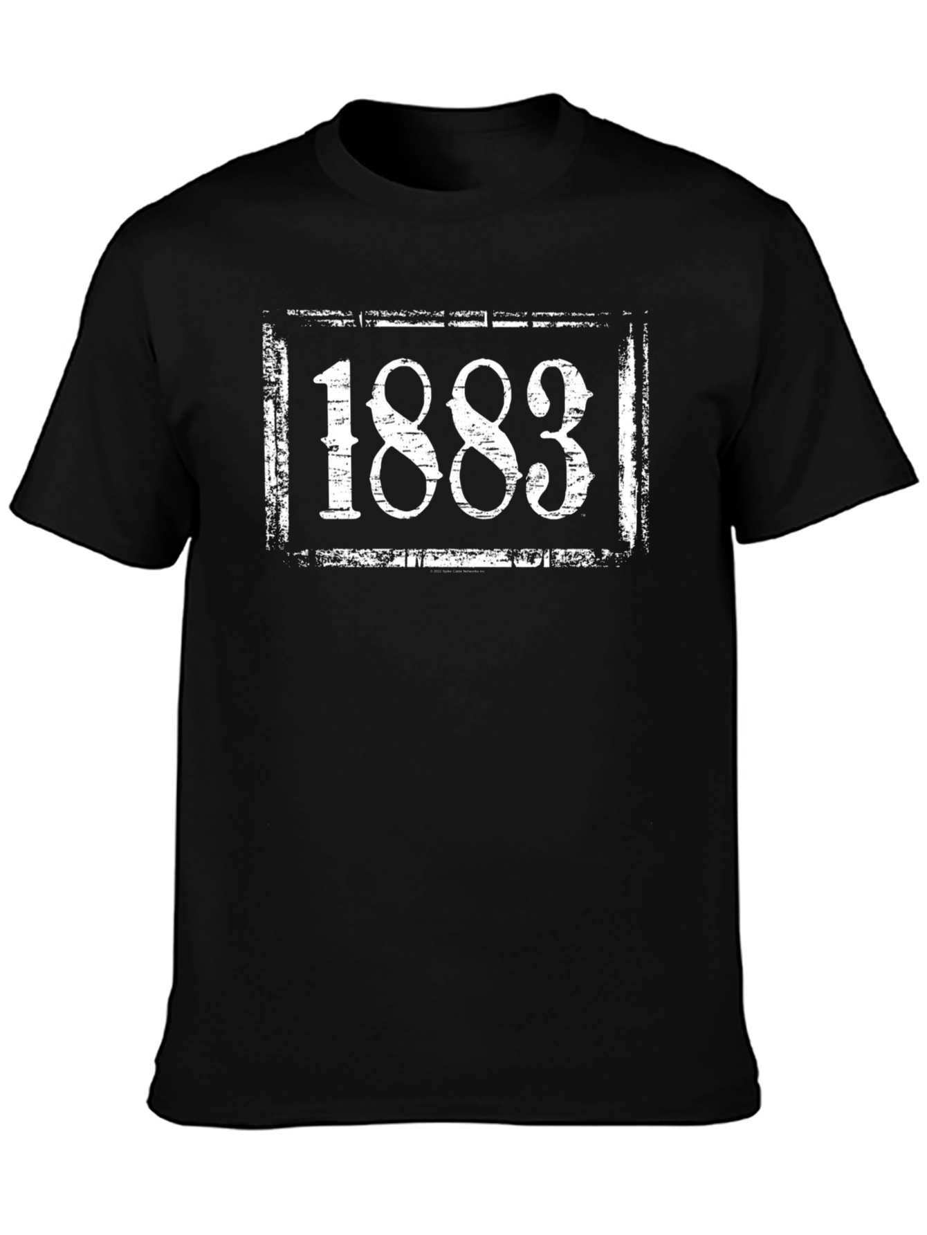 Vintage 1883 Graphic Tee - Black