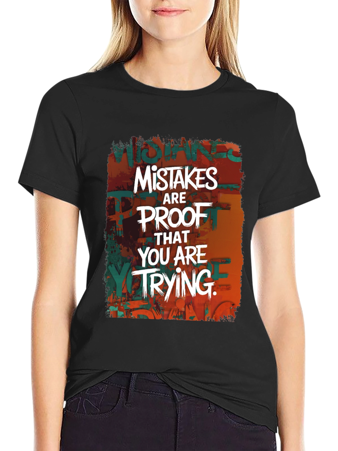 Mistakes are Proof T-Shirt - Inspiring Graphic Tee