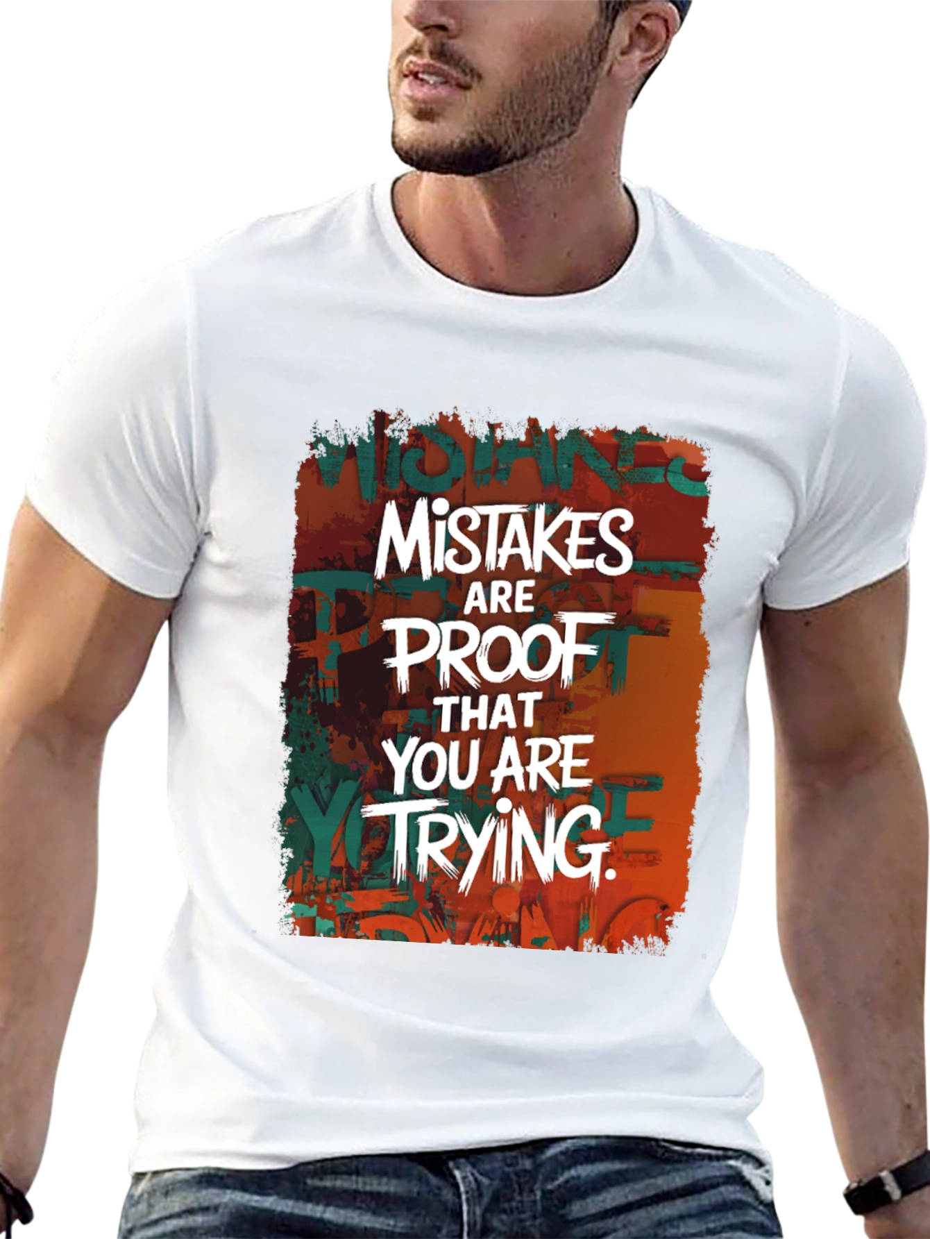 Mistakes are Proof T-Shirt - Inspiring Graphic Tee