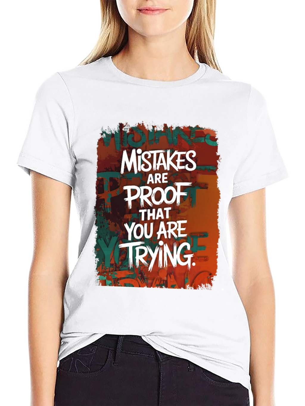Mistakes are Proof T-Shirt - Inspiring Graphic Tee