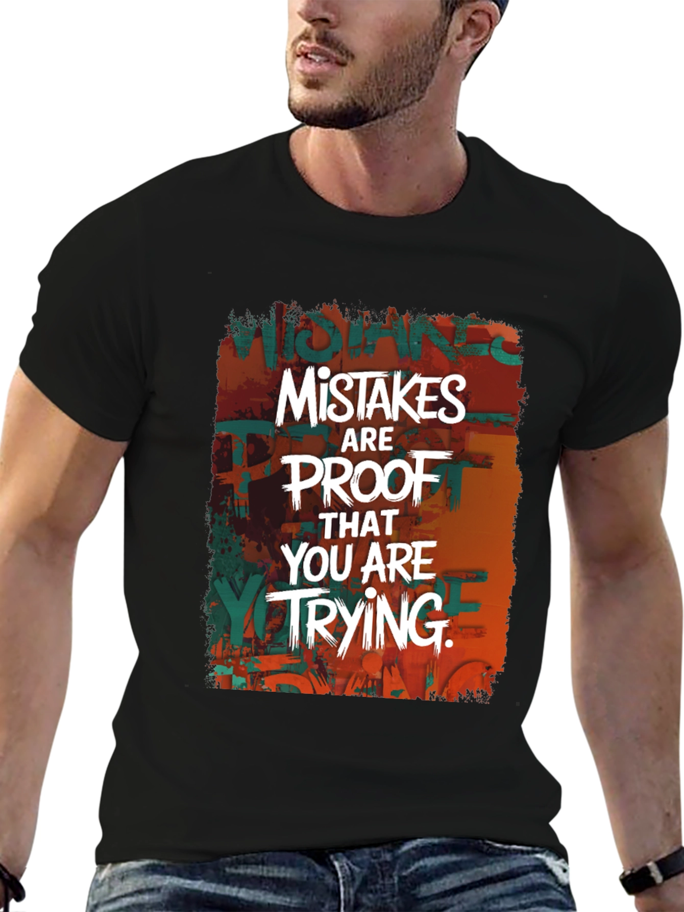 Mistakes are Proof T-Shirt - Inspiring Graphic Tee