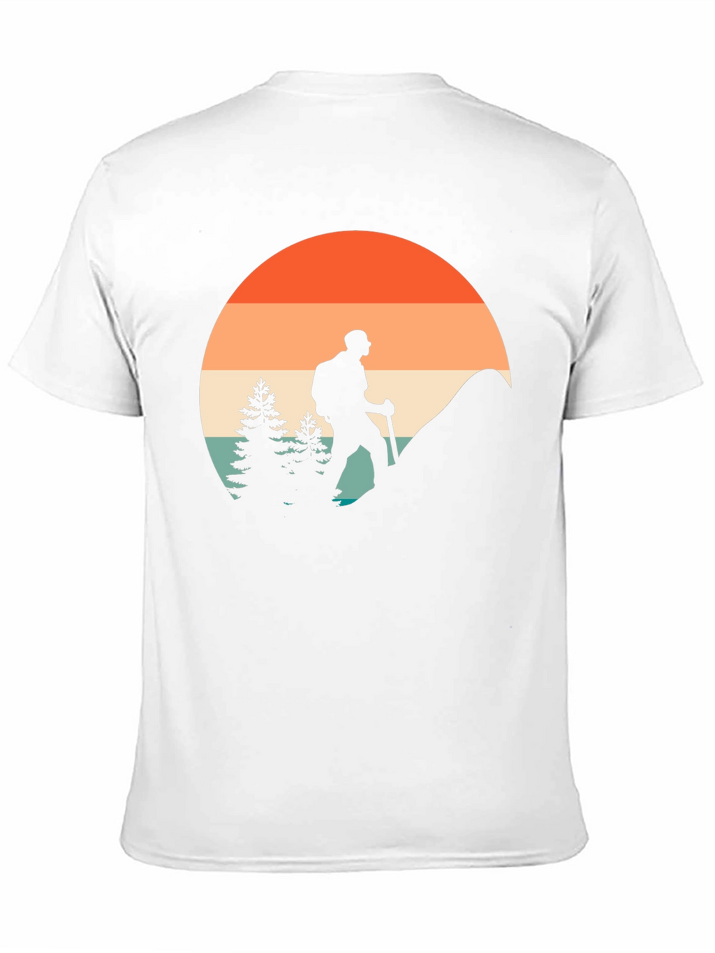 Retro Hiker Graphic T-Shirt - Adventure Ready