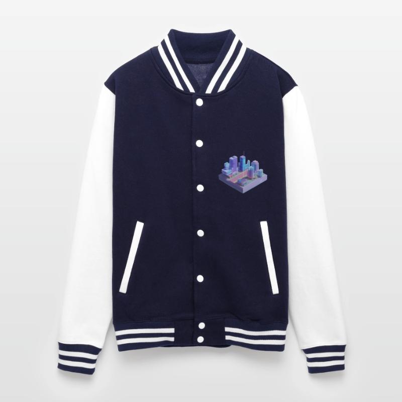 Miniature City - 3D Isometric Vaporwave