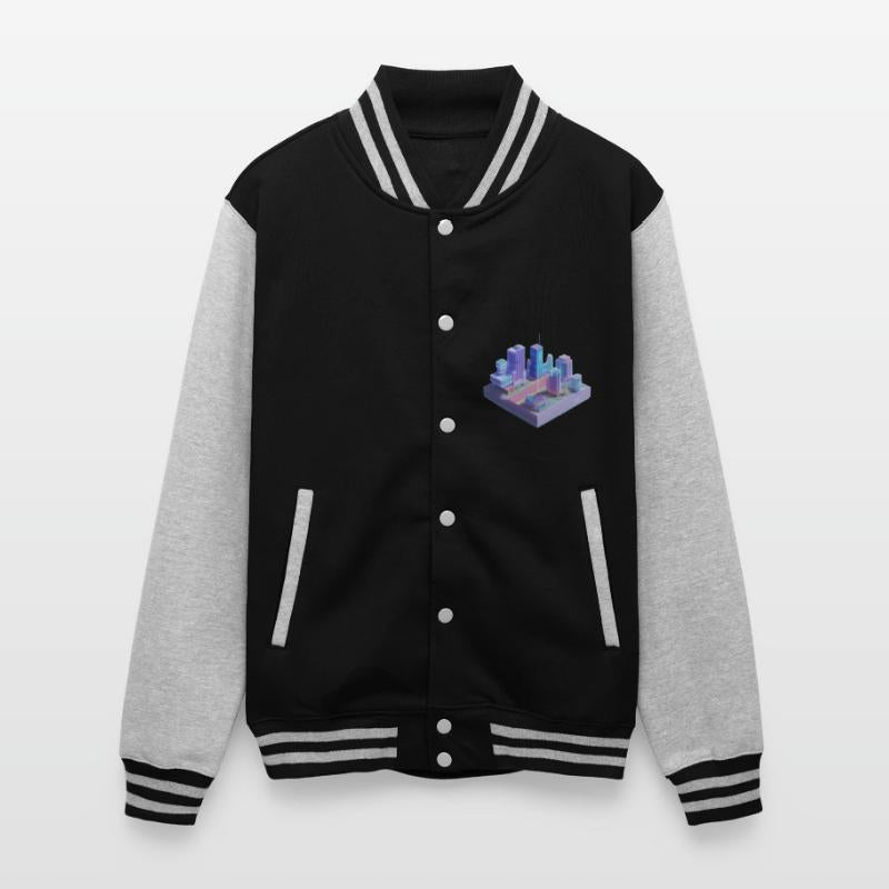 Miniature City - 3D Isometric Vaporwave