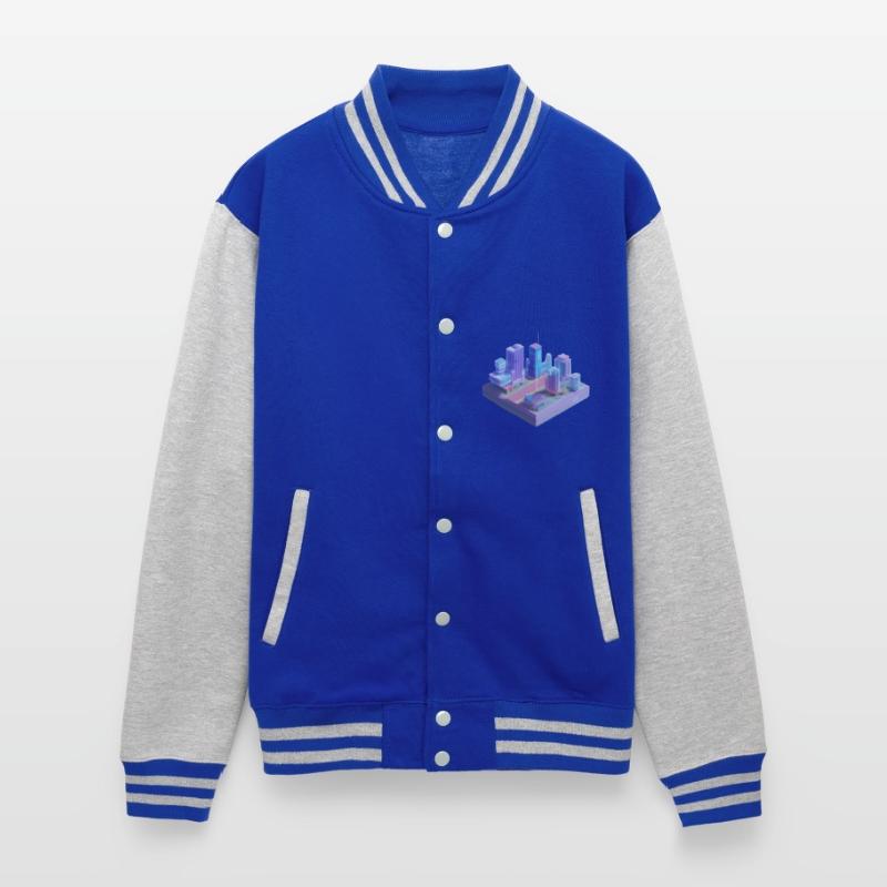 Miniature City - 3D Isometric Vaporwave