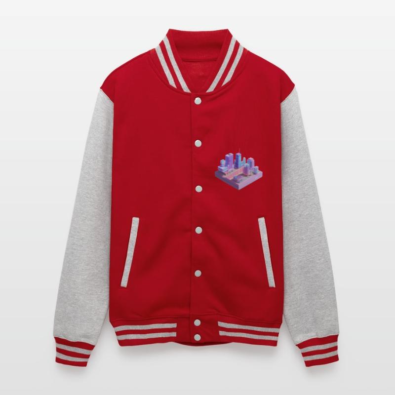 Miniature City - 3D Isometric Vaporwave