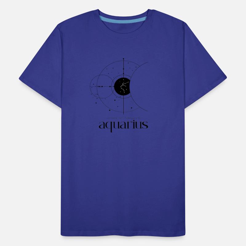 Minimalist Aquarius Constellation Zodiac Astrology