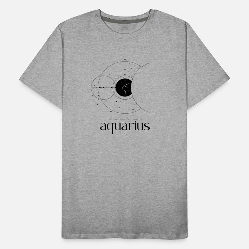 Minimalist Aquarius Constellation Zodiac Astrology