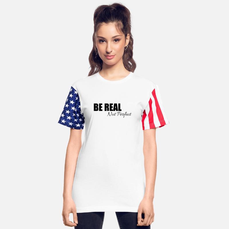 Minimalist typography | Be real not perfect