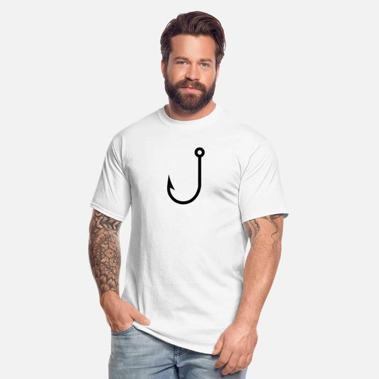 Minimalistic Fishing Hook Vector Illustration 8